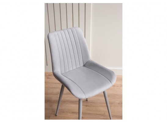 Стул на металлокаркасе Седа 360 светло-серый (zd 960) / серый в Кургане