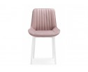 Стул на металлокаркасе Седа розовый / белый в Кургане