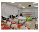Стул на металлокаркасе SHT-S85М белый / черный в Кургане