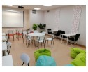 Стул на металлокаркасе SHT-S85М белый / черный в Кургане
