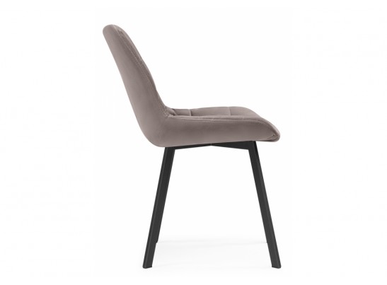 Стул на металлокаркасе Стронг вращающийся латте велютто 08 / черный каркас в Кургане