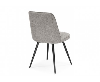 Стул на металлокаркасе Texas 4 поворотный бежевый / черный