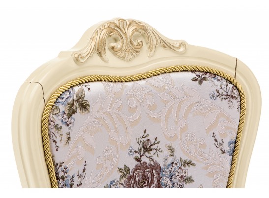 Стул Руджеро патина золото / молочный в Кургане