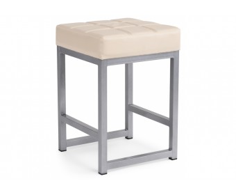 Табурет Khurkroks ваниль в крапинку / светлый мусс