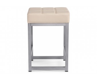 Табурет Khurkroks ваниль в крапинку / светлый мусс