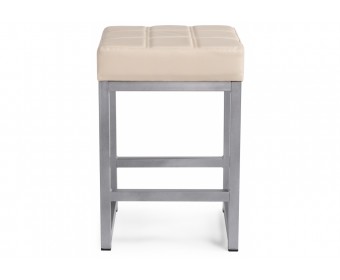 Табурет Khurkroks ваниль в крапинку / светлый мусс