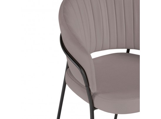 Стул на металлокаркасе Лео изумрудный / черный в Кургане