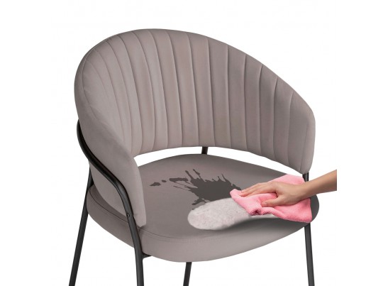 Стул на металлокаркасе Лео изумрудный / черный в Кургане