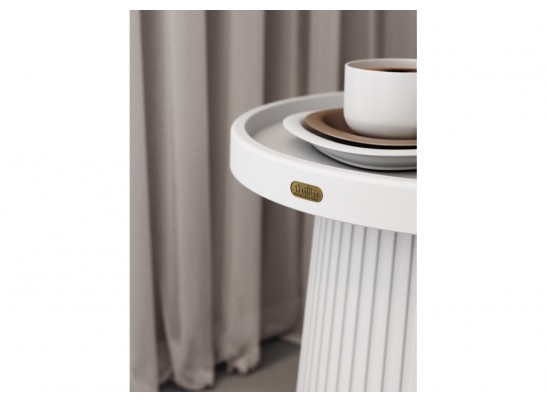 Журнальный стол Sheffilton SHT-CT94 белый в Кургане