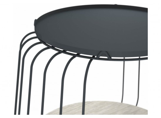 Журнальный столик Sheffilton SHT-CT70M онтарио / антрацит в Кургане