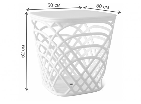 Журнальный столик STH-CT83 белый в Кургане