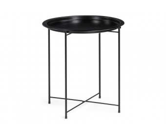 Журнальный столик-поднос Tray 47х51 black