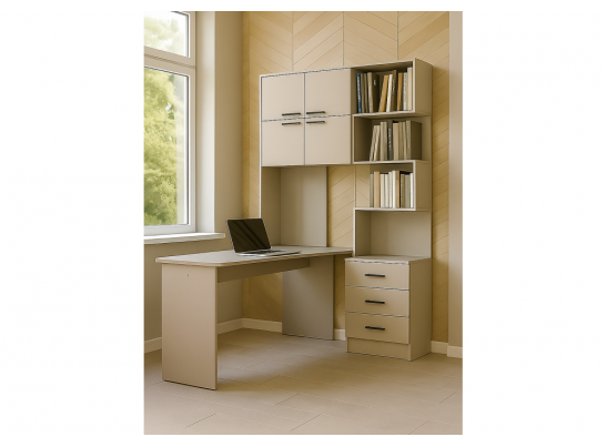 Компьютерный стол Эльброни левый кашемир в Кургане