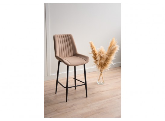 Полубарный стул Седа 360 бежевый (zd 210) / черный в Кургане