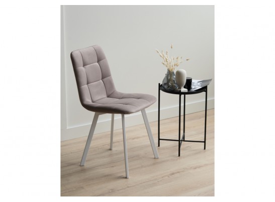 Стул на металлокаркасе Чилли латте / белый в Кургане