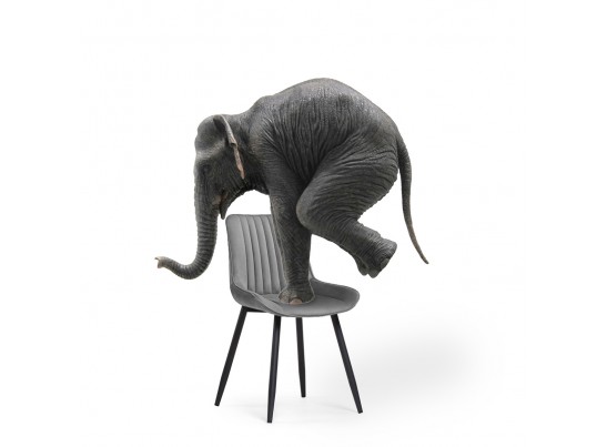 Комплект стульев Вейв 4 шт темно-серый / черный в Кургане