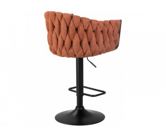 Барный стул 9690-LM Leon оранжевый / черный