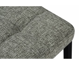 Барный стул Лофт рогожка графит / черный матовый