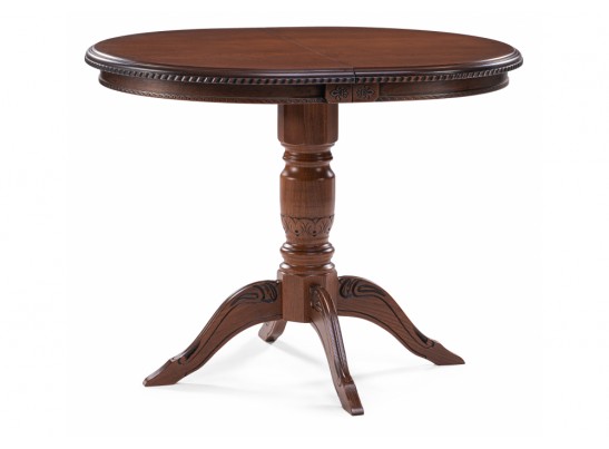 Деревянный стол Аллофан круглый миланский орех в Кургане