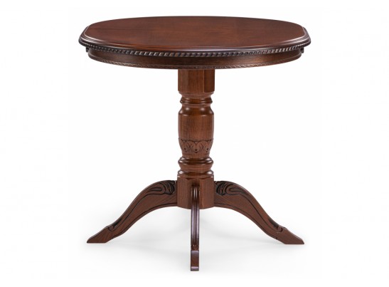 Деревянный стол Аллофан круглый миланский орех в Кургане