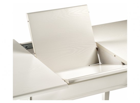 Деревянный стол Арктоис 109(149)х75х75 слоновая кость в Кургане