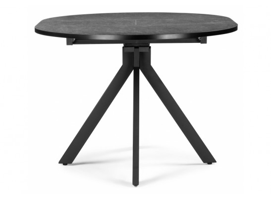 Деревянный стол Бетина черный / черный каркас в Кургане