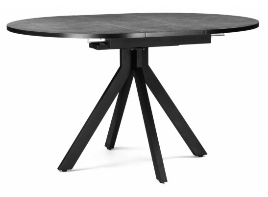 Деревянный стол Бетина черный / черный каркас в Кургане