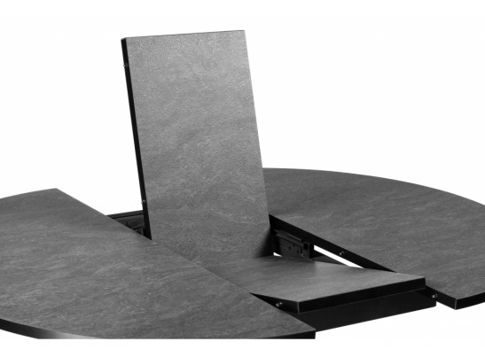 Деревянный стол Бетина черный / черный каркас в Кургане