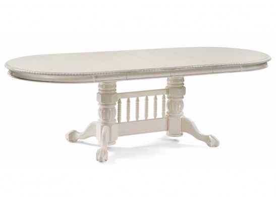 Деревянный стол Кантри 160 овальный крем в Кургане