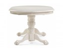 Деревянный стол Кантри 160 овальный крем в Кургане