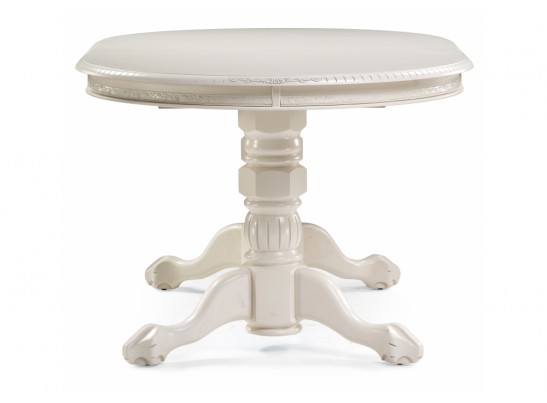 Деревянный стол Кантри 160 овальный крем в Кургане