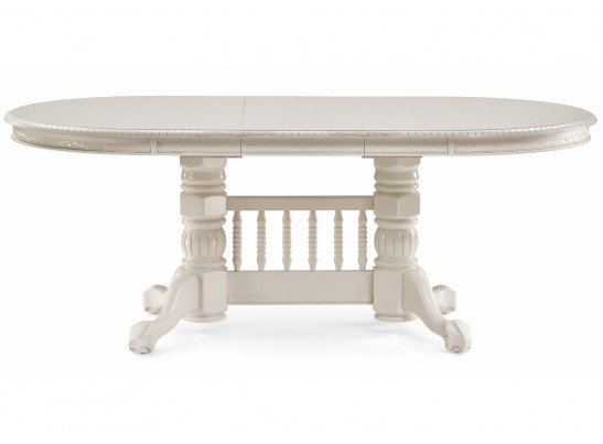 Деревянный стол Кантри 160 овальный крем в Кургане