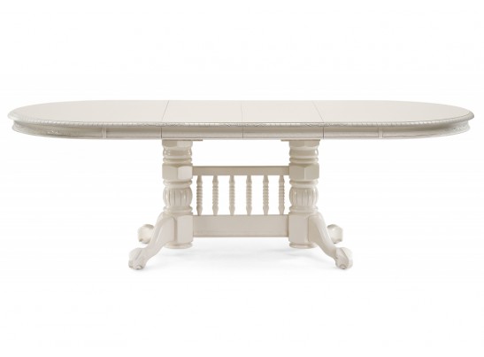 Деревянный стол Кантри 160 овальный крем в Кургане