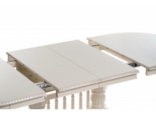 Деревянный стол Кантри 160 овальный крем в Кургане