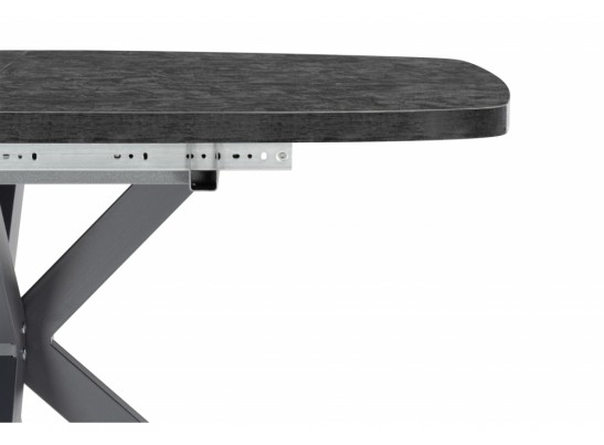 Деревянный стол Кортез 32 116(160)x77 раздвижной малави / серый