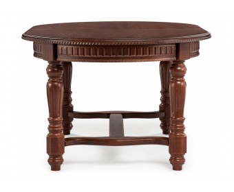 Деревянный стол Шеелит овальный миланский орех