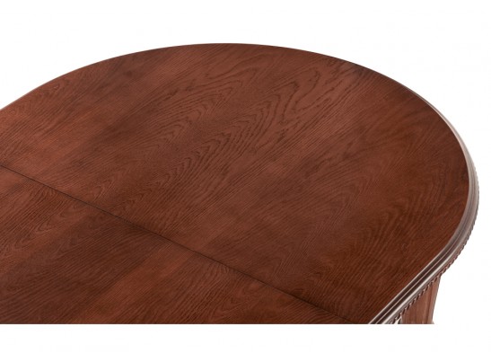 Деревянный стол Шеелит овальный миланский орех в Кургане