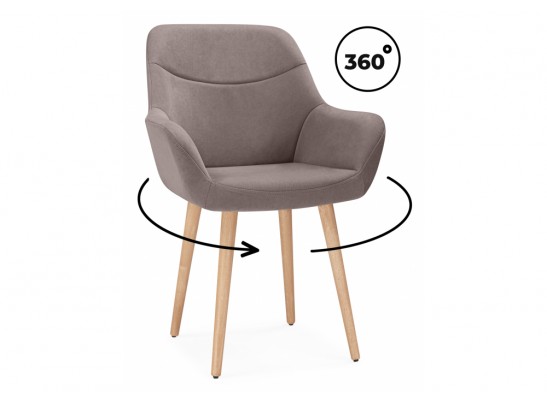 Деревянный стул Флюид 360 латте (zd 290) / светлое дерево в Кургане