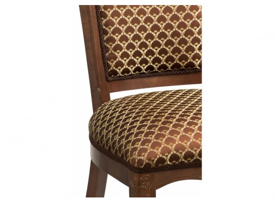 Деревянный стул Клето орех / золото в Кургане