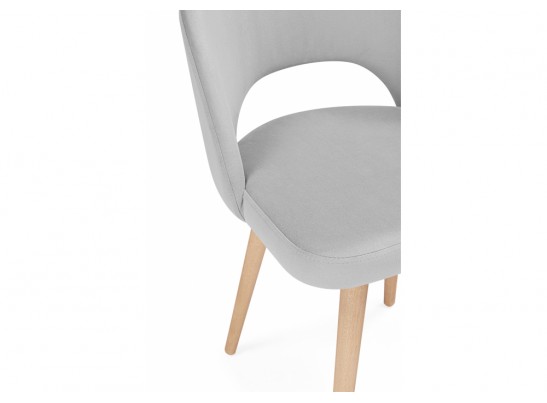 Деревянный стул Курбис 360 светло-серый (zd 960) / светлое дерево в Кургане