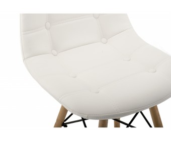 Деревянный стул Kvadro white