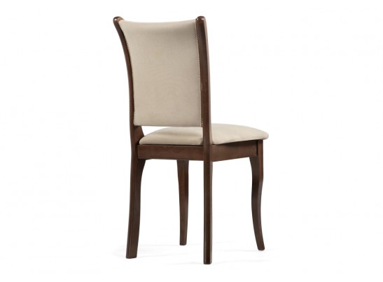 Деревянный стул Санати сливочный раф / темный орех в Кургане