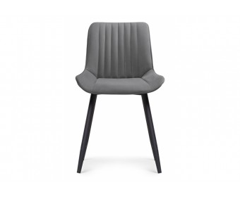 Комплект стульев Вейв 4 шт темно-серый / черный