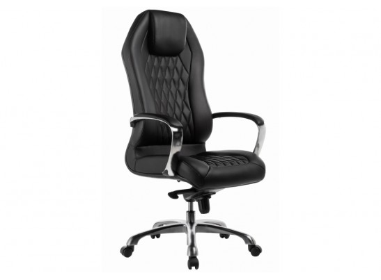 Компьютерное кресло Damian black / satin chrome в Кургане