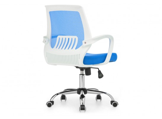 Компьютерное кресло Ergoplus белое / голубое в Кургане