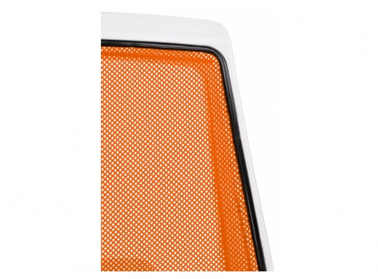 Компьютерное кресло Ergoplus белое / оранжевое в Кургане