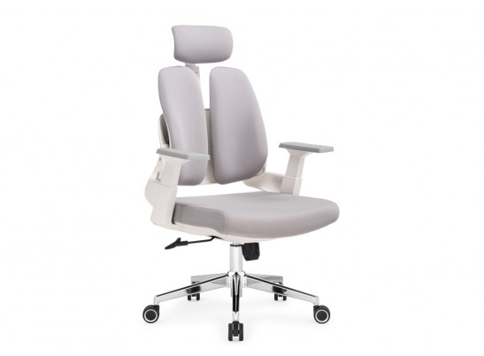 Компьютерное кресло Hiba gray / chrome в Кургане