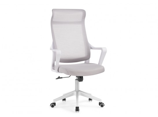 Компьютерное кресло Rino light gray / white в Кургане