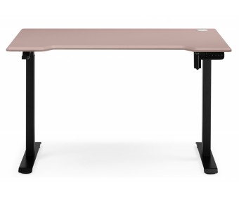 Компьютерный стол Маркос 120х75 розовый / черный