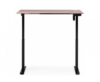 Компьютерный стол Маркос 120х75 розовый / черный
